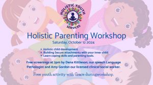 Hollistic Parenting Workshop flyer