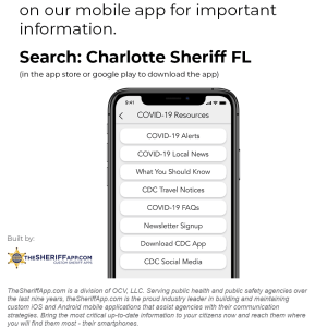 Charlotte County Sheriff's Office APP -  Notifications