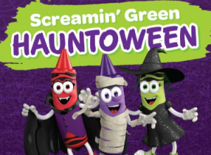 Crayola Experience Orlando - Screamin' Green Hauntoween