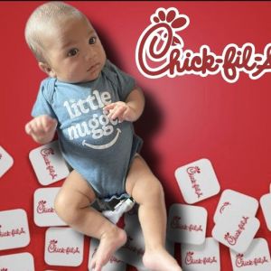 Chick-fil-a Little nugget onesie