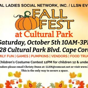 Cultural Park in Cape Coral Fall Fest