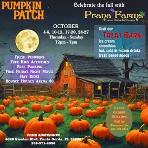 Prana Farms Pumkin Patch- Punta Gorda