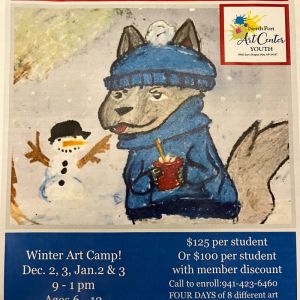 North Port Art Center Winter Art Camp