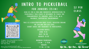 Introduction to Pickleball at Tringali Park Recreation Center