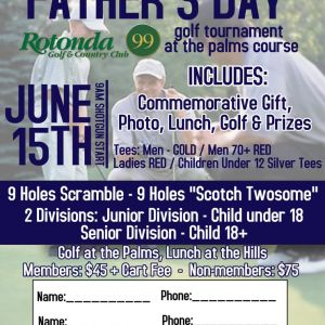 06/15 Father's Day Tournament at Rotonda Golf & Country Club