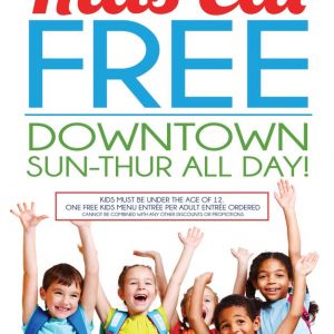 Kid's Eat Free Days Downtown Fort Myers