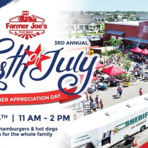 Farmer Joe's 4th of July Customer Appreciation Event