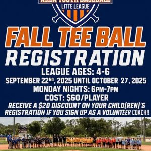 Englewood Area Youth Baseball Fall Tee Ball