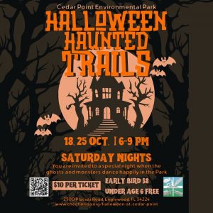 10/18-10/25 Cedar Point Environmental Park Halloween Haunted Trail