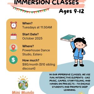 Mini Mundo Spanish Academy Homeschool Spanish Immersion Class