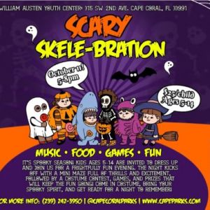 10/11 - Scary Skele-bration at the William “Bill” Austen Youth Center