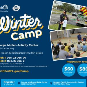 North Port Parks and Rec Winter Day Camp