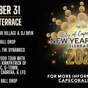 12/31 Cape Coral New Year's Eve Celebration