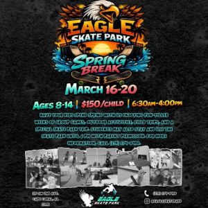 Eagle Skate Park Spring Beak Camp