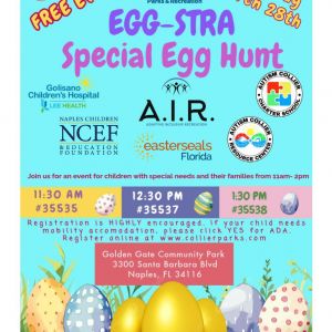 Golden Gate Community Park Egg-Stra Special Egg Hunt