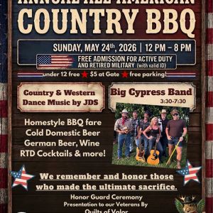 05/24 Annual All-American Country BBQ